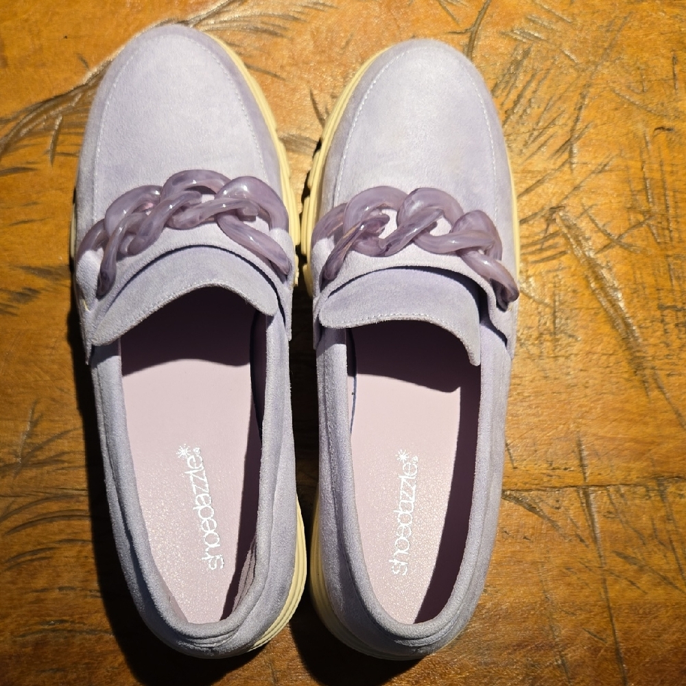 Women's Purple Loafers From Shoedazzle